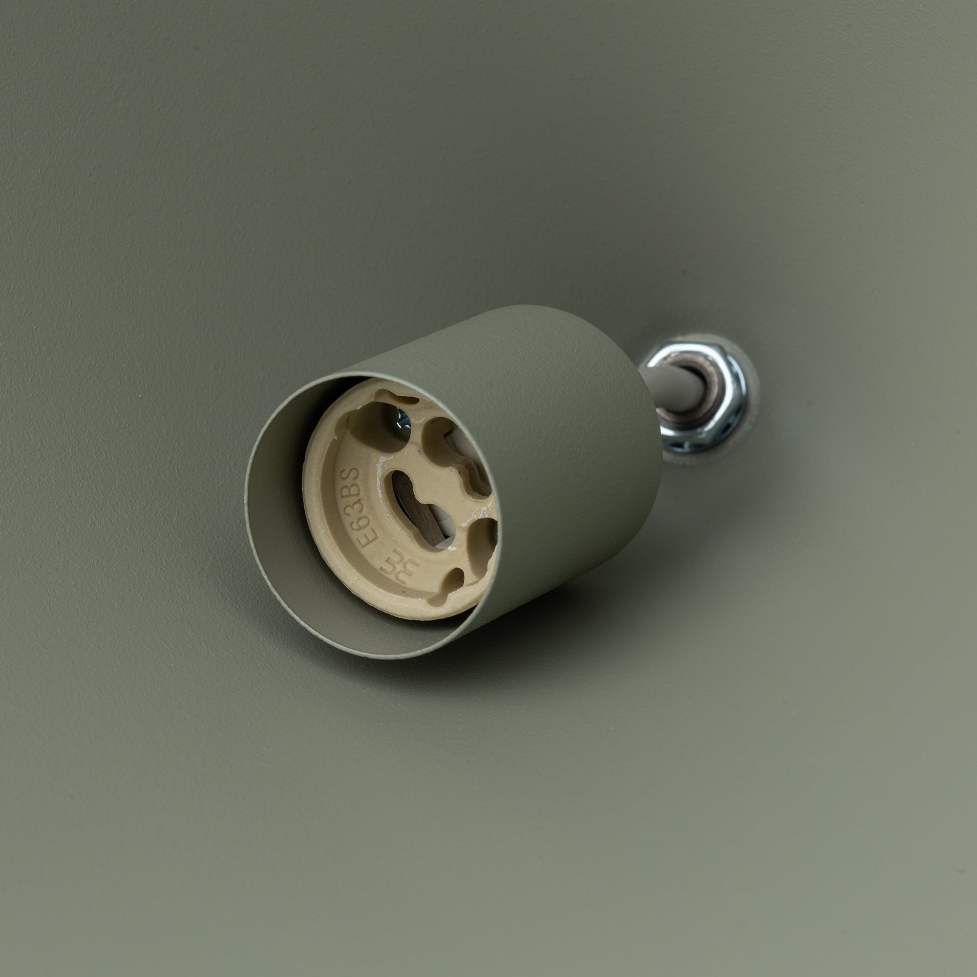 Nowodvorski Lampa wisząca ZENITH M 20W only LED 50/60Hz - Stal lakierowana - Sage green