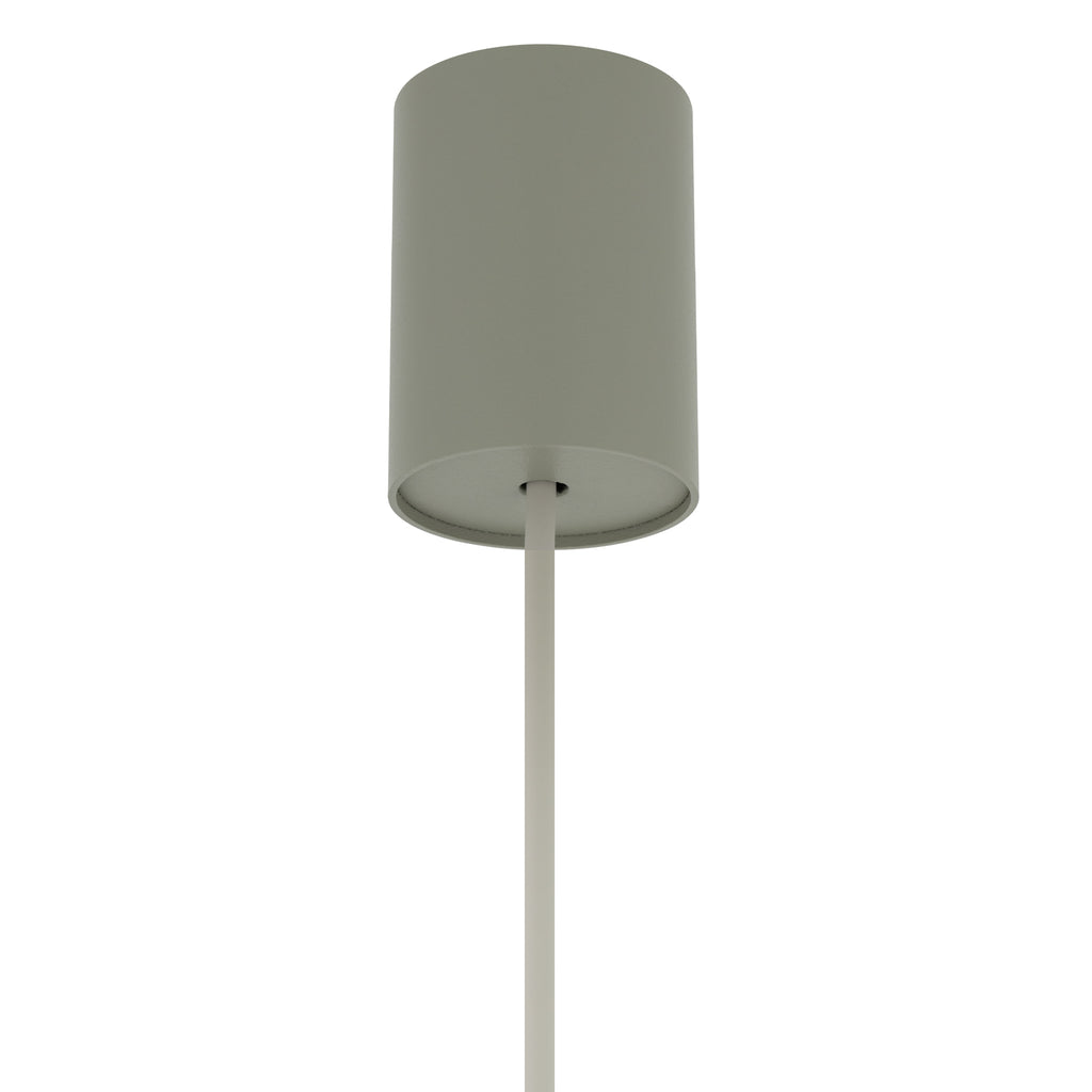Nowodvorski Lampa wisząca ZENITH M 20W only LED 50/60Hz - Stal lakierowana - Sage green
