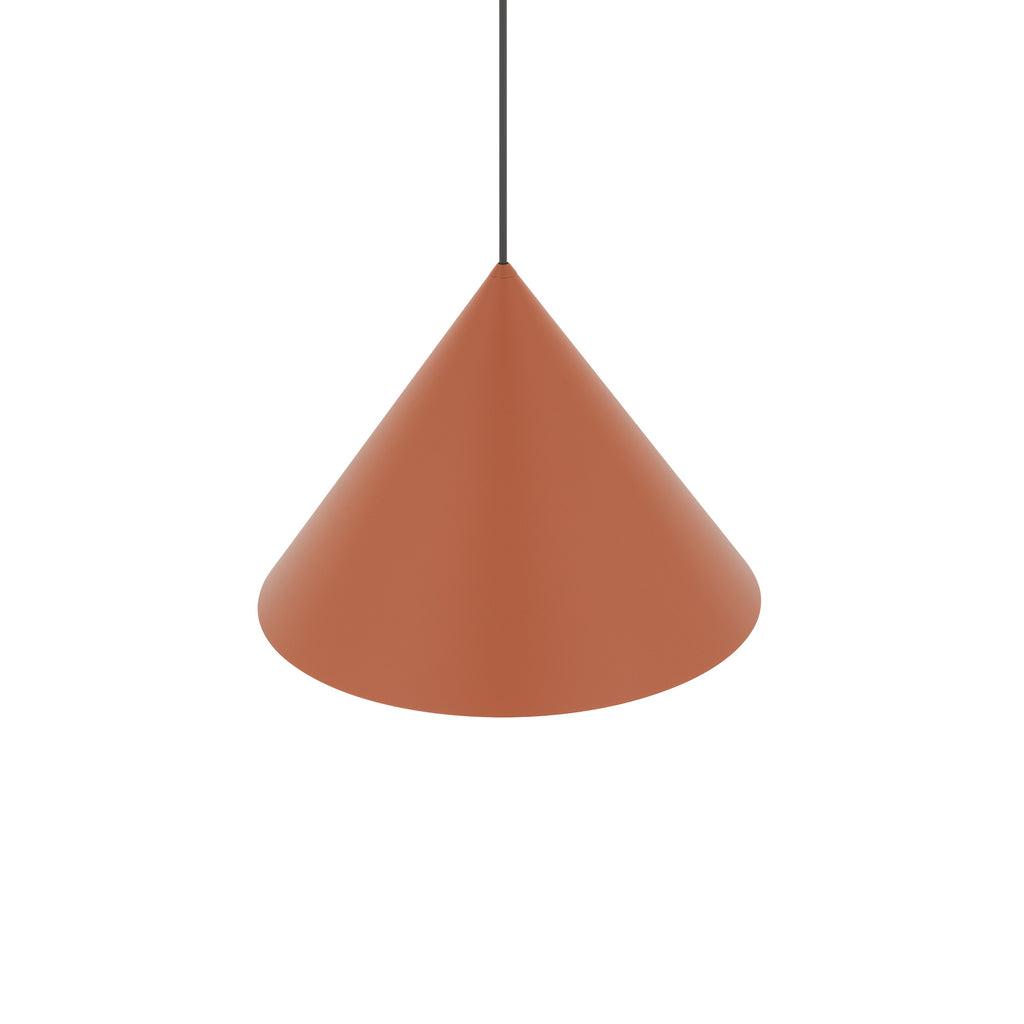 Nowodvorski Lampa wisząca ZENITH M 20W only LED 50/60Hz - Stal lakierowana - Terracotta