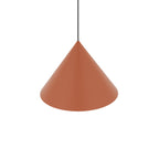 Nowodvorski Lampa wisząca ZENITH M 20W only LED 50/60Hz - Stal lakierowana - Terracotta