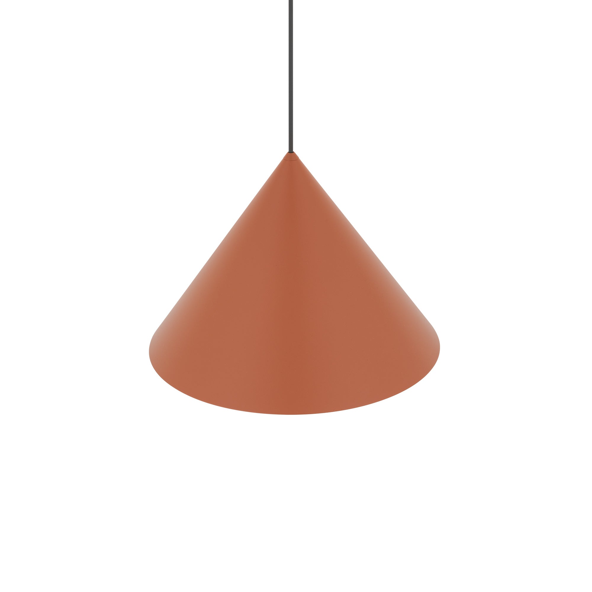 Nowodvorski Lampa wisząca ZENITH M 20W only LED 50/60Hz - Stal lakierowana - Terracotta