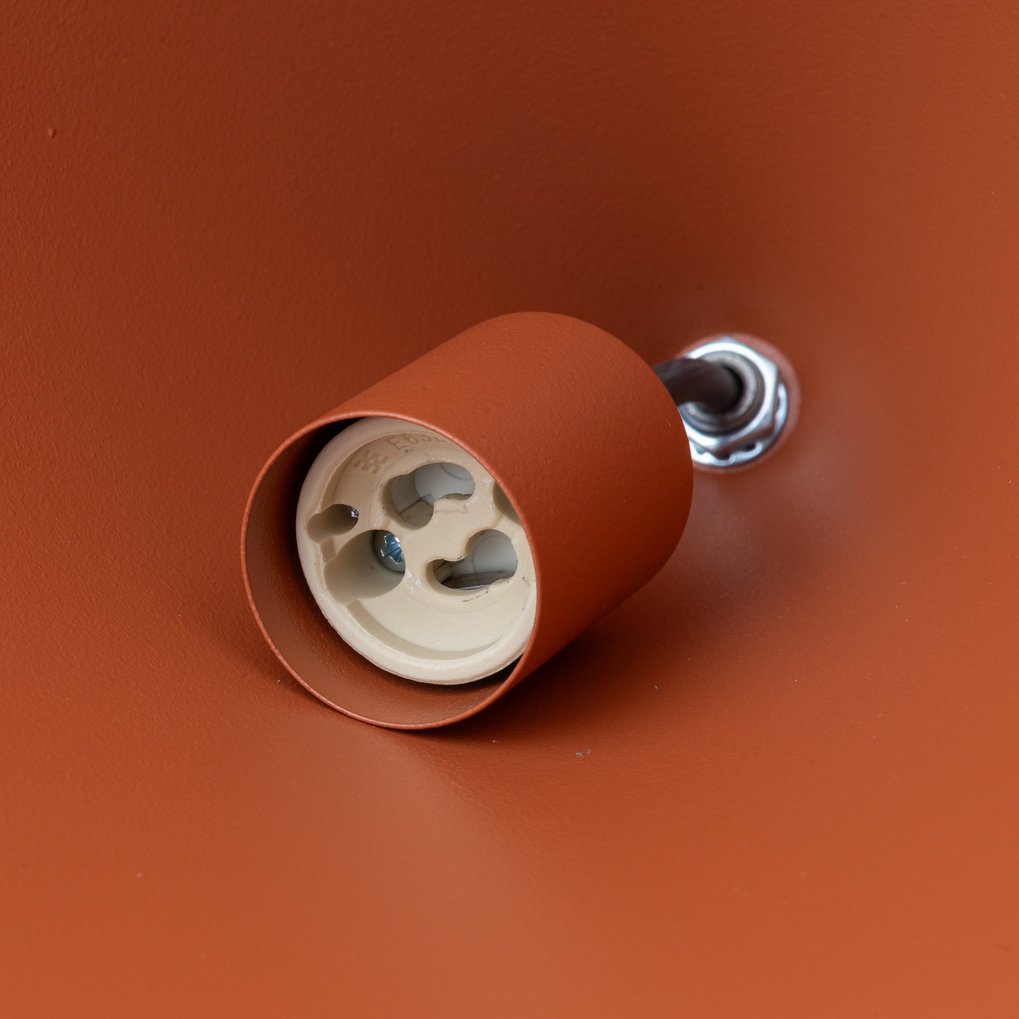 Nowodvorski Lampa wisząca ZENITH M 20W only LED 50/60Hz - Stal lakierowana - Terracotta