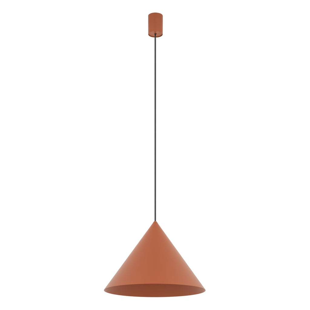 Nowodvorski Lampa wisząca ZENITH M 20W only LED 50/60Hz - Stal lakierowana - Terracotta