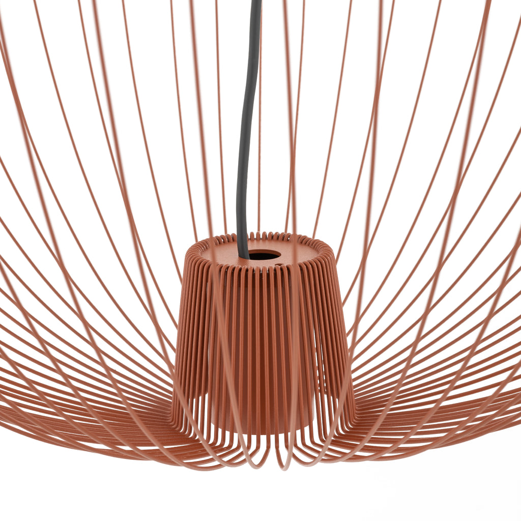 Nowodvorski Lampa wisząca PUMPKIN L 10W only LED 50/60Hz - Stal lakierowana - Terracotta