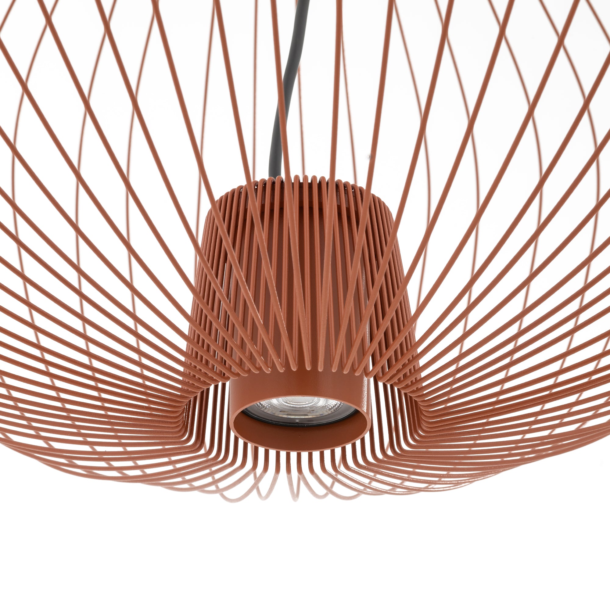 Nowodvorski Lampa wisząca PUMPKIN L 10W only LED 50/60Hz - Stal lakierowana - Terracotta