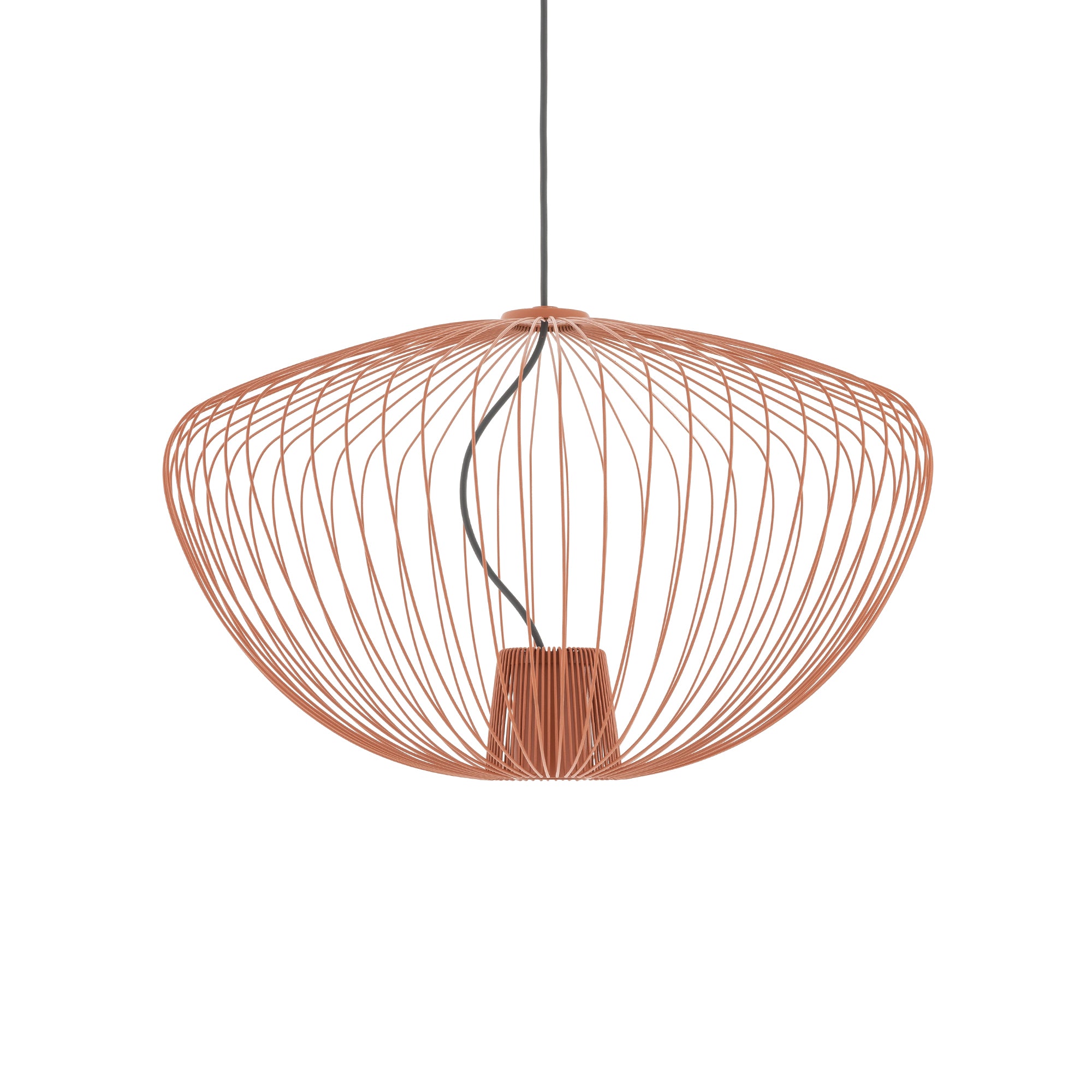Nowodvorski Lampa wisząca PUMPKIN M 10W only LED 50/60Hz - Stal lakierowana - Terracotta