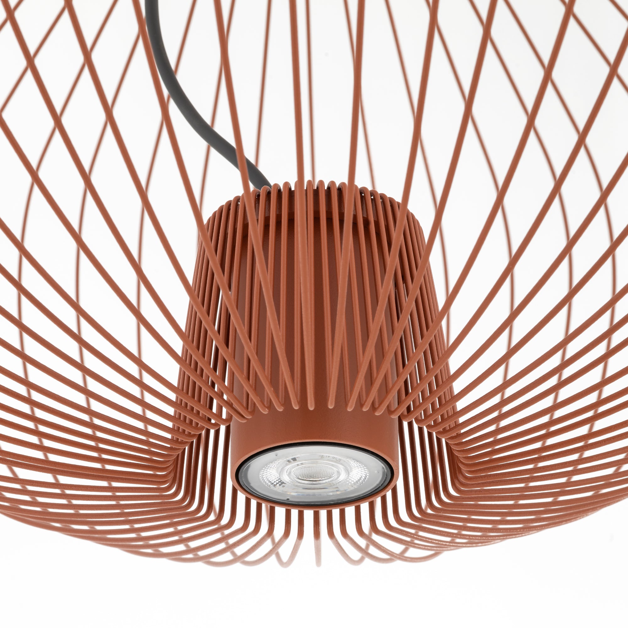 Nowodvorski Lampa wisząca PUMPKIN M 10W only LED 50/60Hz - Stal lakierowana - Terracotta