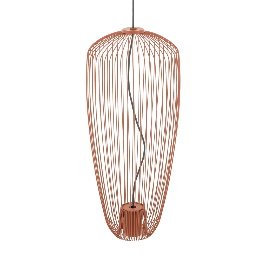 Nowodvorski Lampa wisząca PUMPKIN S 10W only LED 50/60Hz - Stal lakierowana - Terracotta