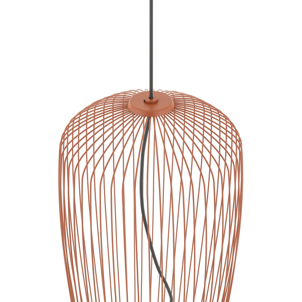 Nowodvorski Lampa wisząca PUMPKIN S 10W only LED 50/60Hz - Stal lakierowana - Terracotta