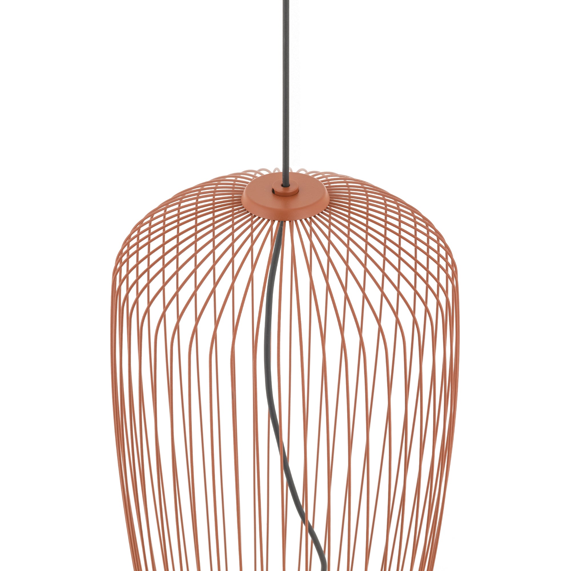 Nowodvorski Lampa wisząca PUMPKIN S 10W only LED 50/60Hz - Stal lakierowana - Terracotta