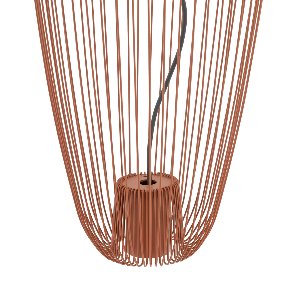 Nowodvorski Lampa wisząca PUMPKIN S 10W only LED 50/60Hz - Stal lakierowana - Terracotta