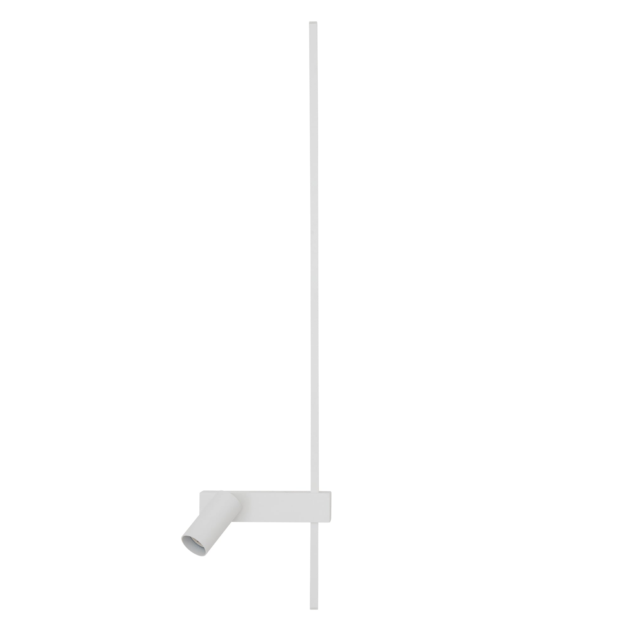 Nowodvorski Kinkiet regulowany z włącznikiem EASY LED RIGHT 1x10W only LED, 1x11W LED 50/60Hz - Aluminium - Biały