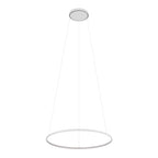 Nowodvorski Lampa wisząca CIRCOLO LED M 21W 50/60Hz - Aluminium lakierowane - Biały