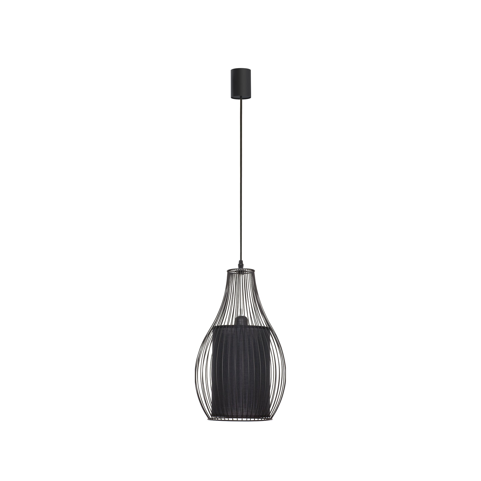 Nowodvorski Lampa wisząca CAMILLA 25W only LED 50/60Hz - Stal lakierowana - Czarny