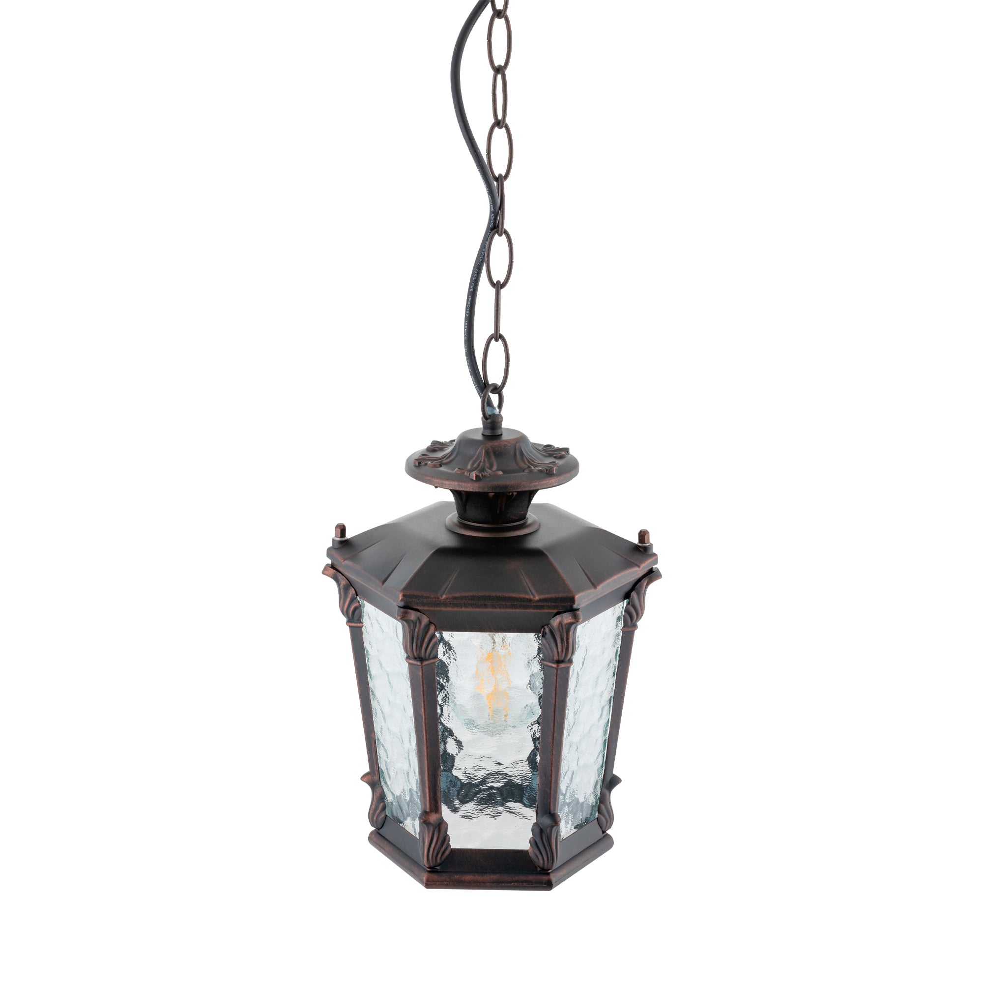 Nowodvorski Lampa wisząca AMUR 25W only LED 50/60Hz IP23 - Aluminium lakierowane - Czarny patynowany miedzią