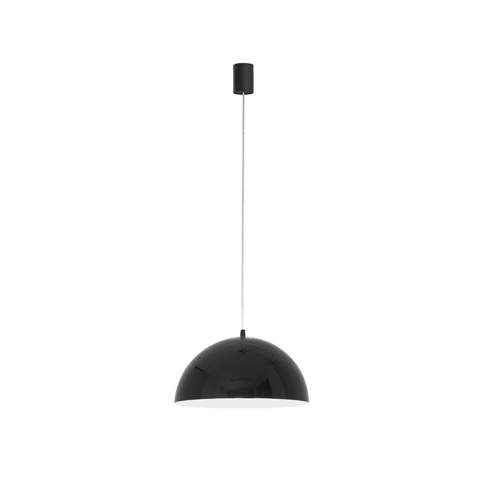 Nowodvorski Lampa wisząca HEMISPHERE S 1x60W 50/60Hz - Stal lakierowana - Czarny