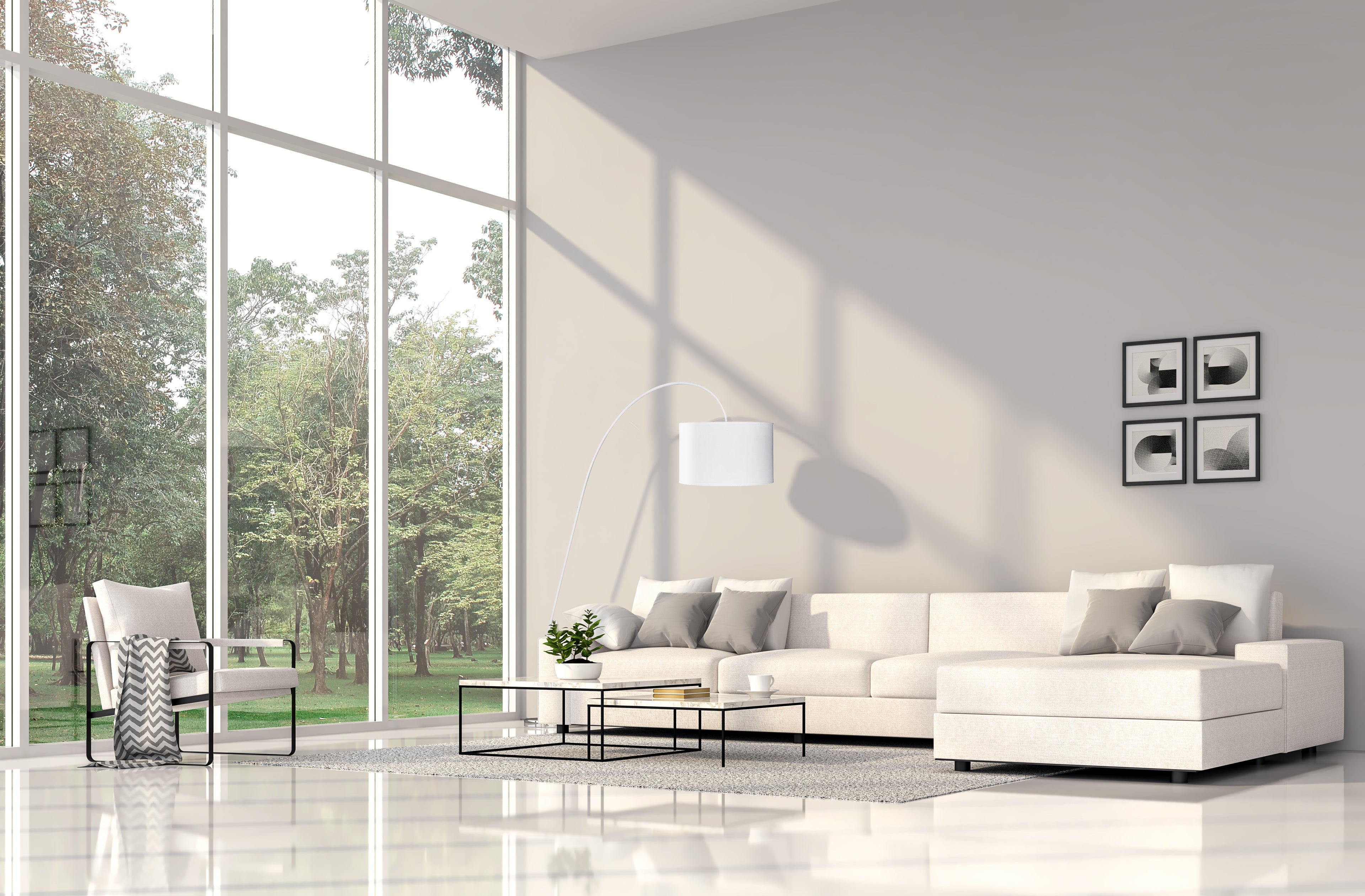 Nowodvorski Lampa podłogowa ALICE L 25W only LED 50/60Hz - Stal lakierowana - Biały