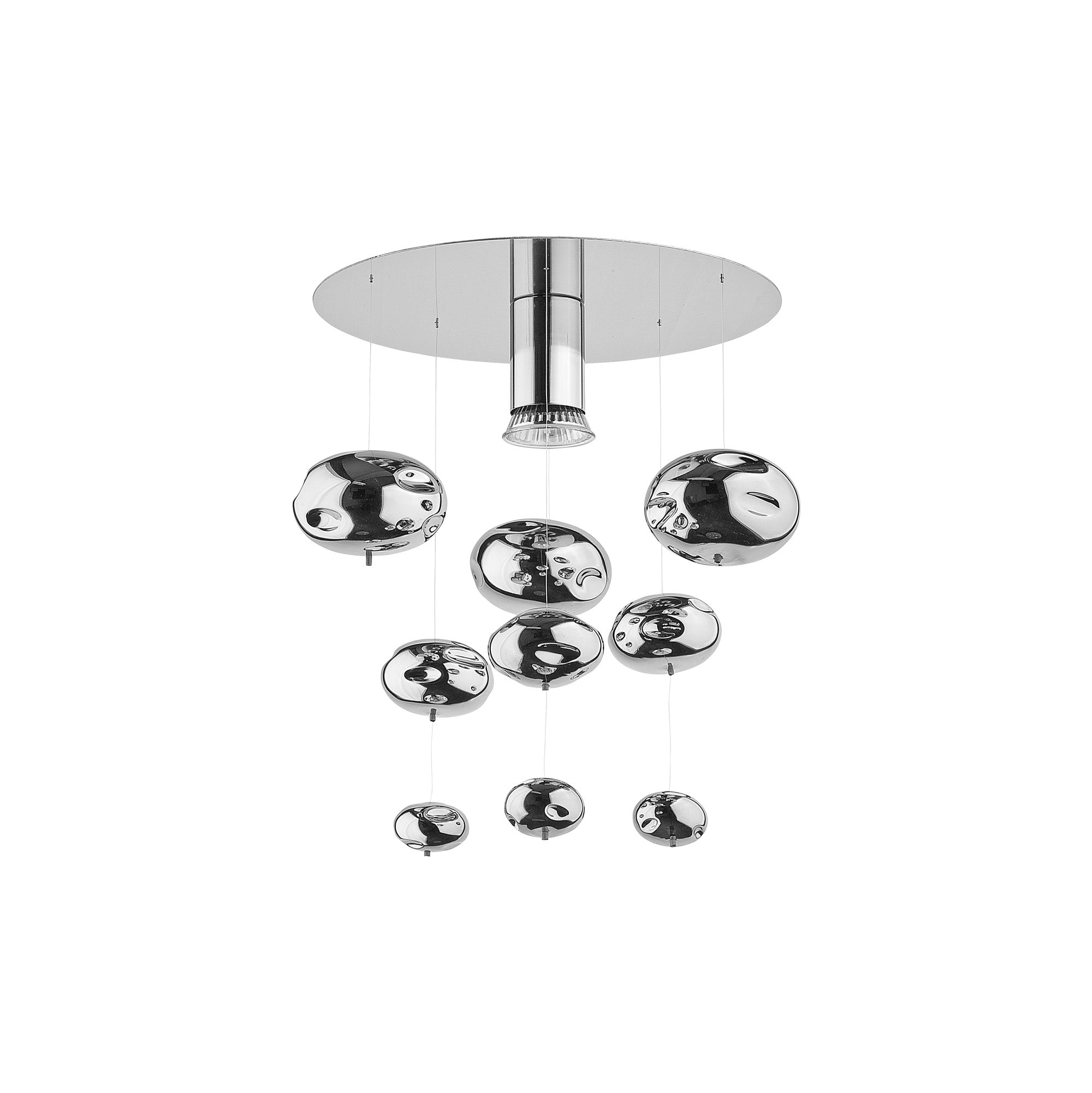 Nowodvorski Lampa przysufitowa SALVA A 10W only LED 50/60Hz - Szkło - Chrom