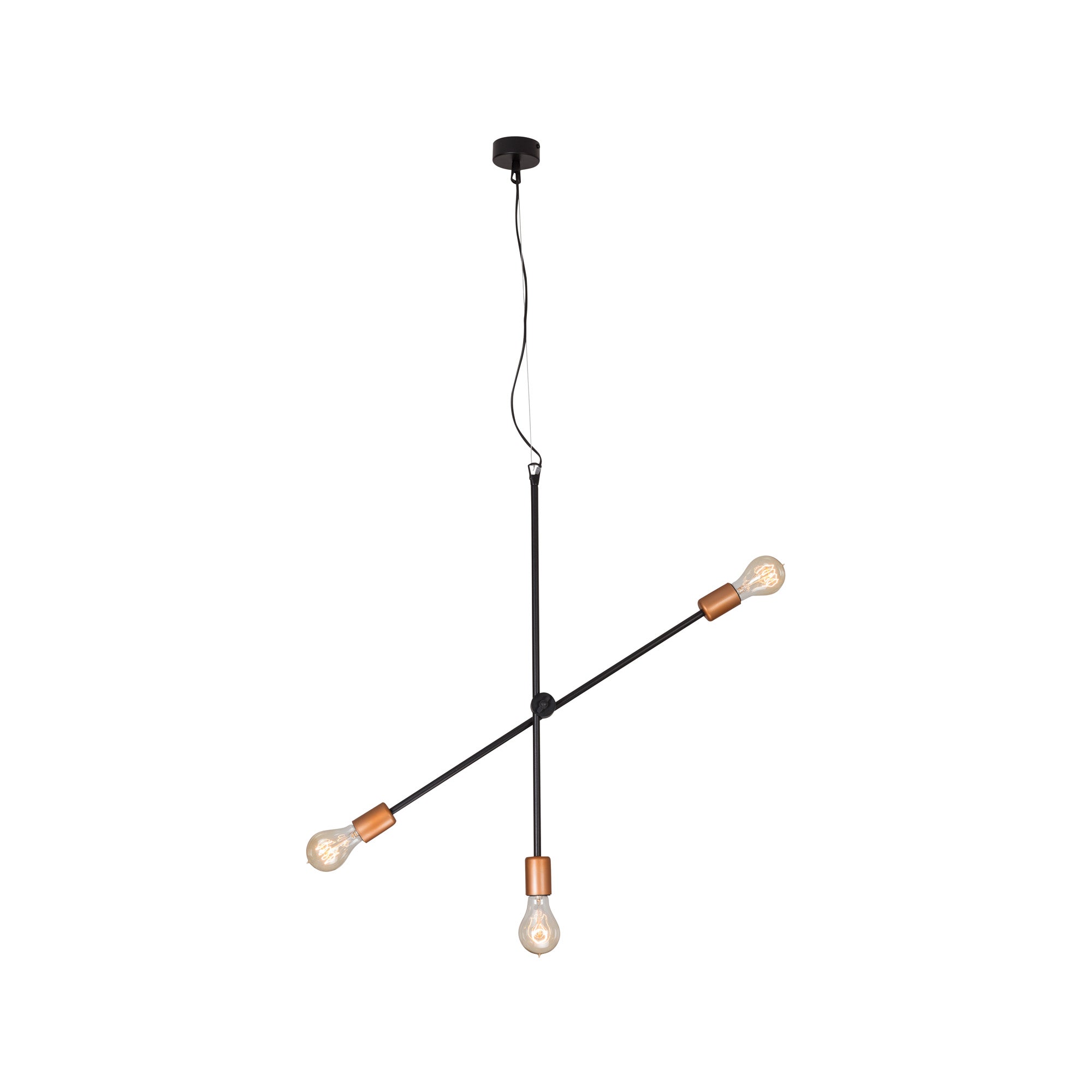 Nowodvorski Lampa wisząca STICKS 25W only LED 50/60Hz - Stal lakierowana - Czarny