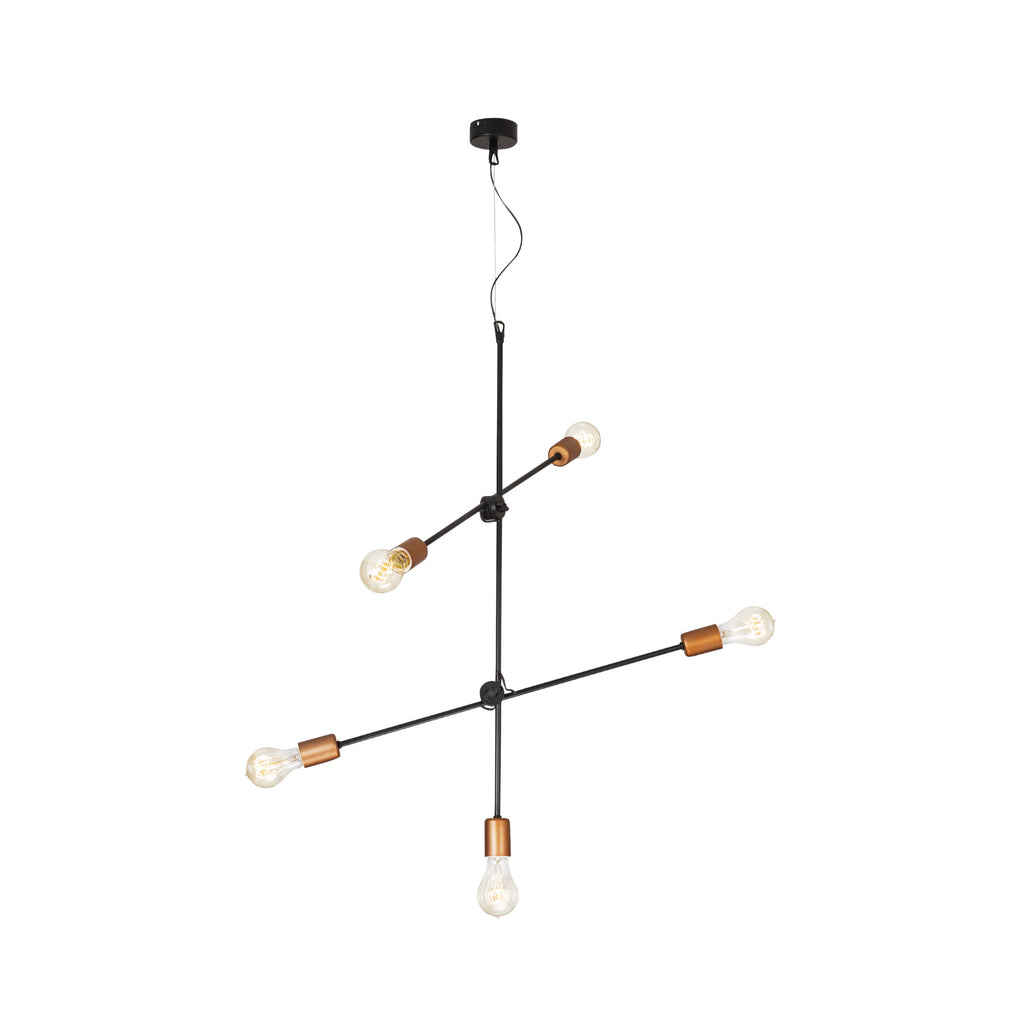 Nowodvorski Lampa wisząca STICKS 25W only LED 50/60Hz - Stal lakierowana - Czarny