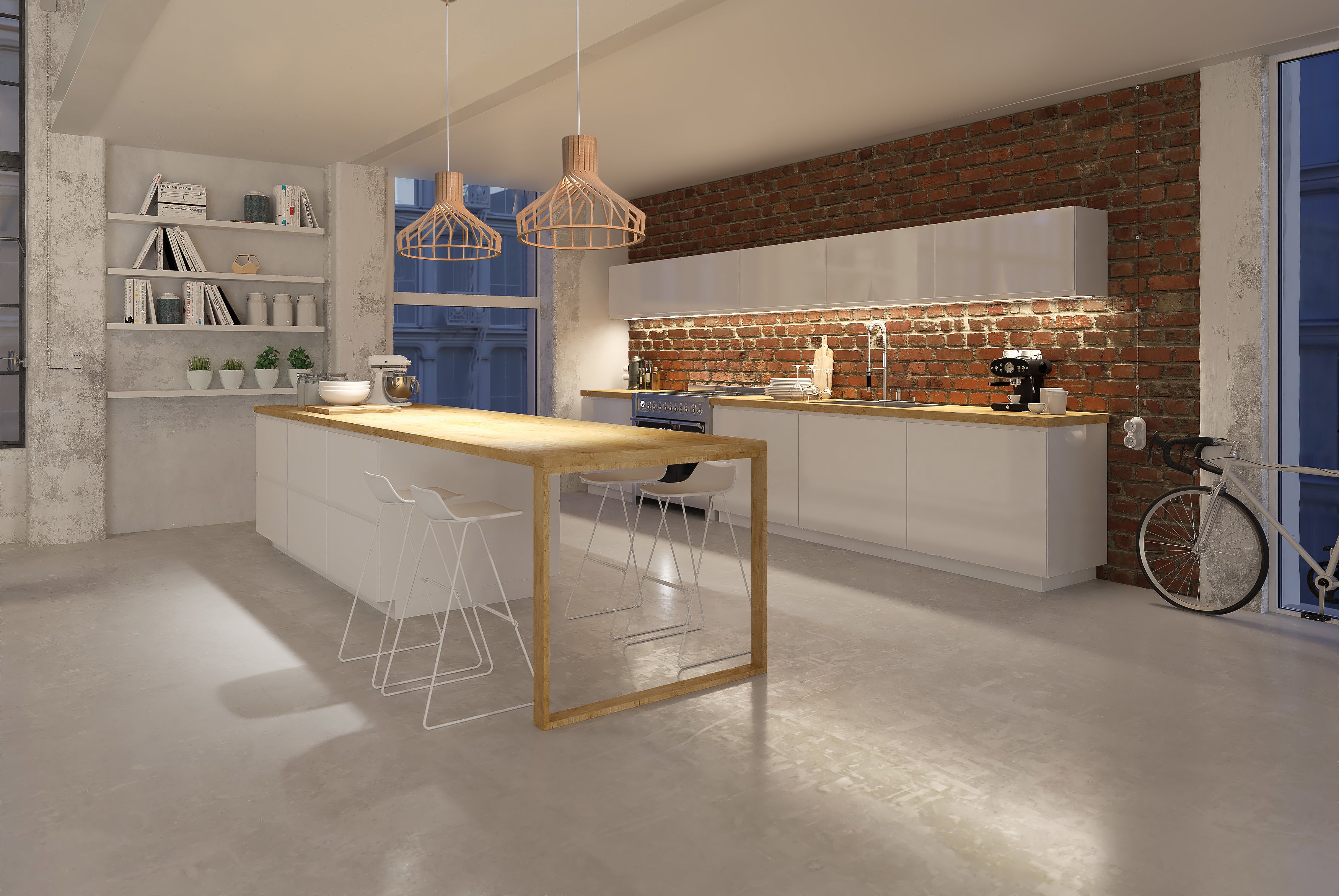 Nowodvorski Lampa wisząca BIO 10W only LED 50/60Hz - Sklejka - Naturalne drewno