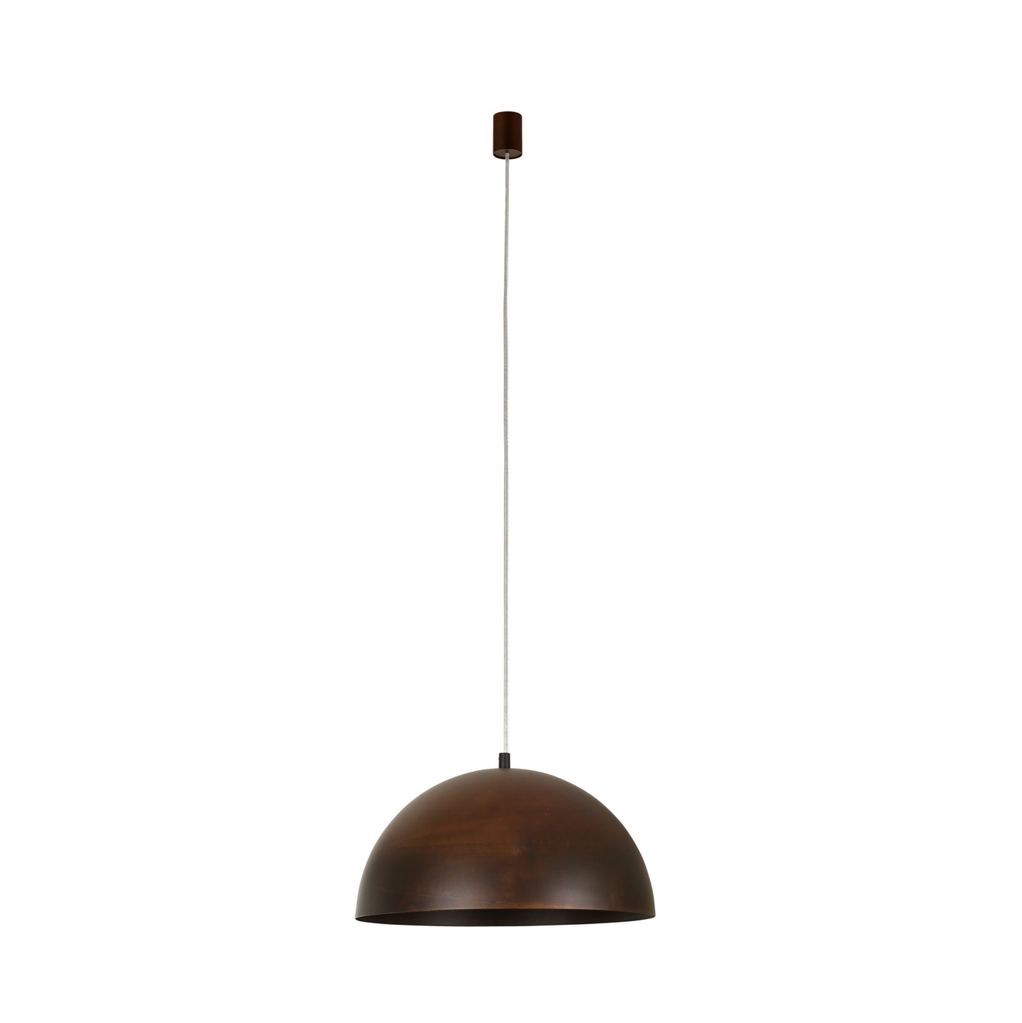 Nowodvorski Lampa wisząca HEMISPHERE RUST S 25W only LED 50/60Hz - Stal lakierowana - Rdzawy