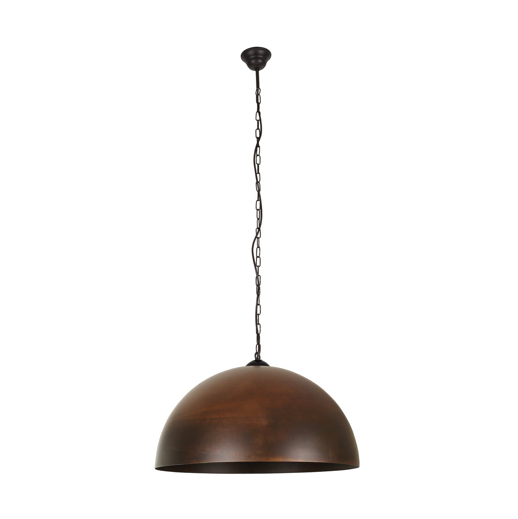Nowodvorski Lampa wisząca HEMISPHERE RUST L 25W only LED 50/60Hz - Stal lakierowana - Rdzawy