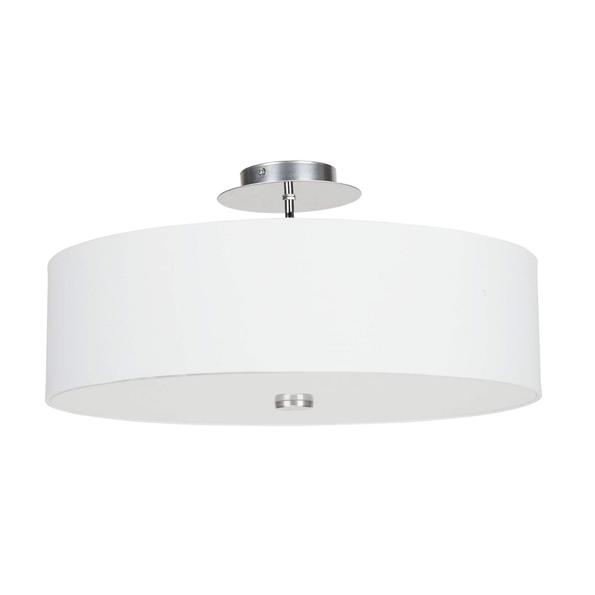 Nowodvorski Lampa przysufitowa VIVIANE 25W only LED 50/60Hz - Tkanina - Biały