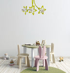 Nowodvorski Lampa przysufitowa FLOWERS 3x35W 50/60Hz - Sklejka - Multikolor II