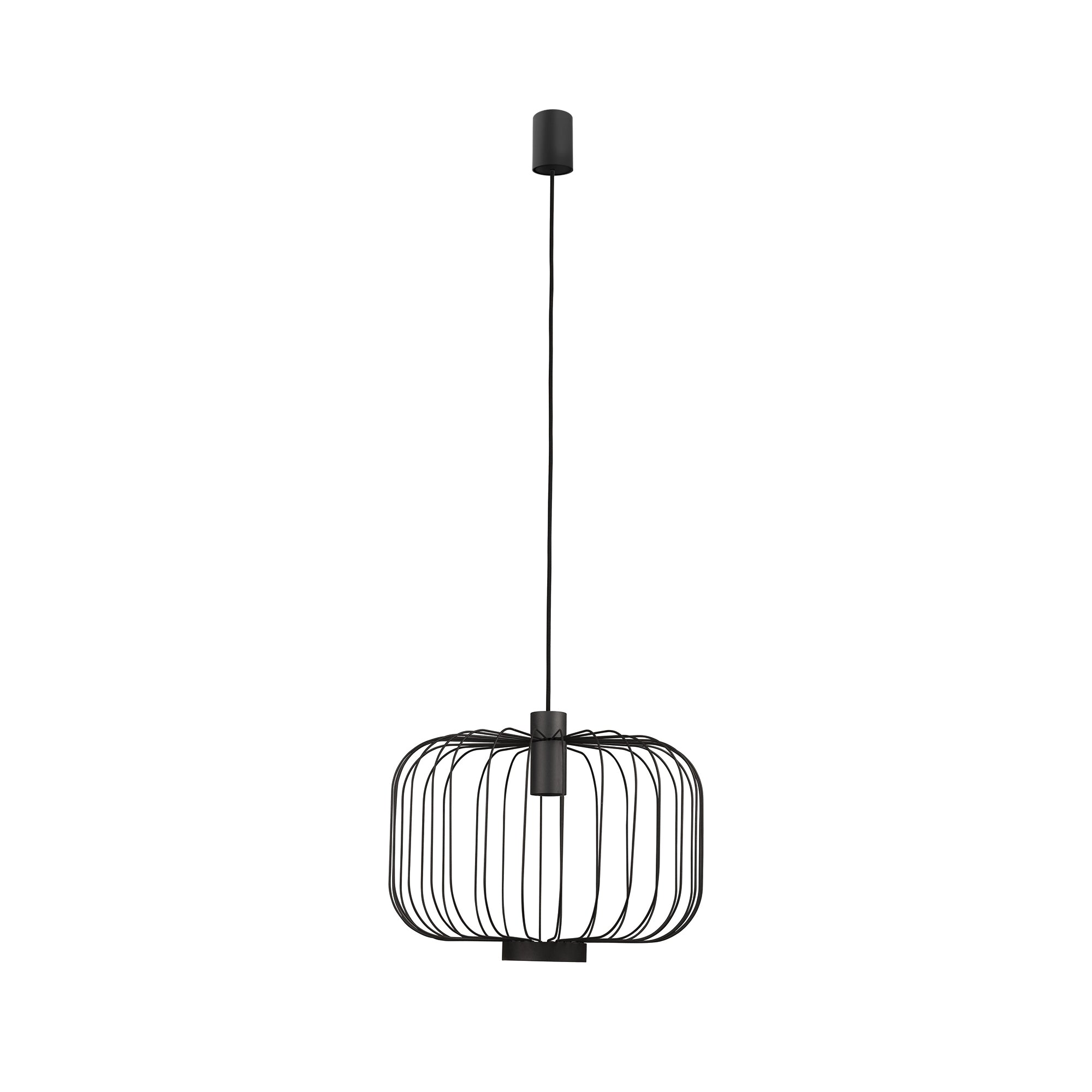 Nowodvorski Lampa wisząca ALLAN 10W only LED 50/60Hz - Stal lakierowana - Czarny