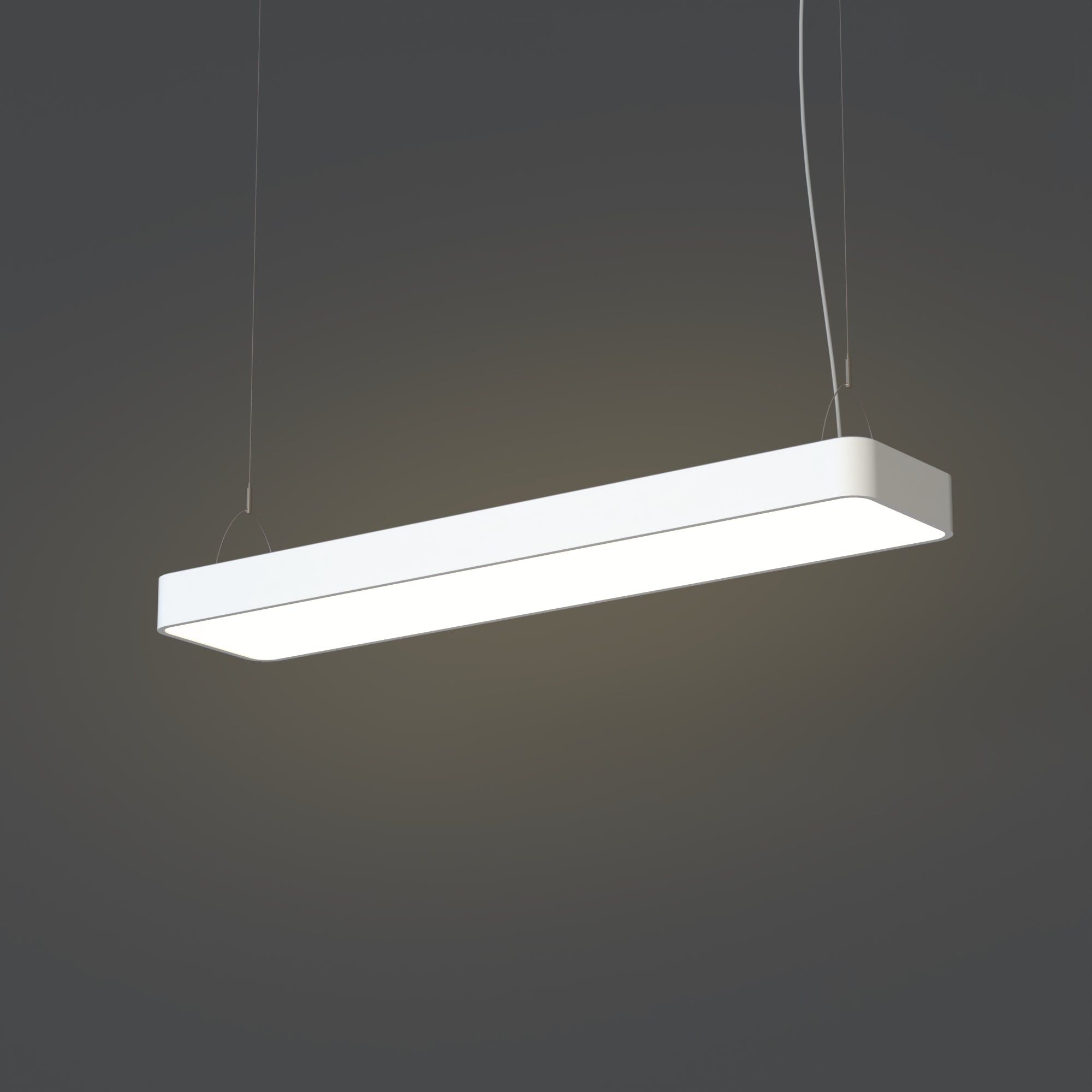 Nowodvorski Lampa wisząca SOFT LED 90X20 16W 50/60Hz - Aluminium lakierowane - Biały