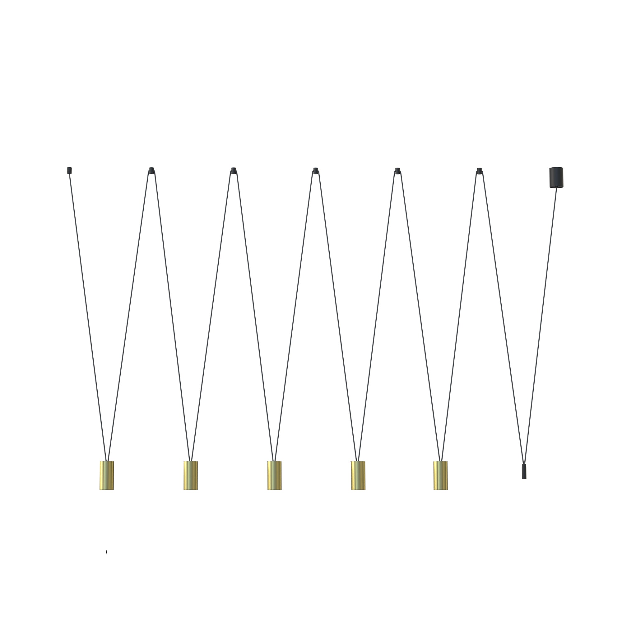 Nowodvorski Lampa wisząca MORE EYE 10W only LED 50/60Hz - Lity mosiądz - Miedziany