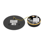 Nowodvorski Kinkiet RING LED S 7W 50/60Hz - Stal lakierowana - Czarny