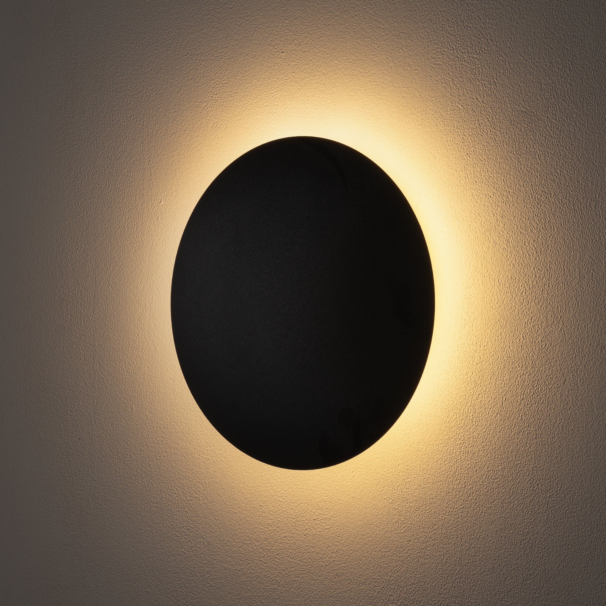 Nowodvorski Kinkiet RING LED M 10W 50/60Hz - Stal lakierowana - Czarny