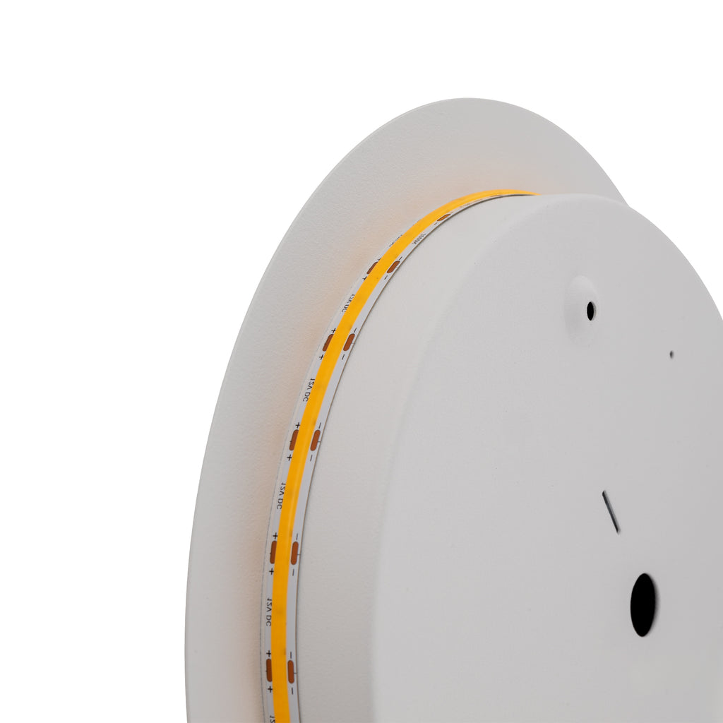 Nowodvorski Kinkiet RING LED M 10W 50/60Hz - Stal lakierowana - Biały