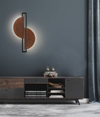 Nowodvorski Kinkiet SUNRISE LED 14W 50/60Hz - Sklejka - Ciemne drewno