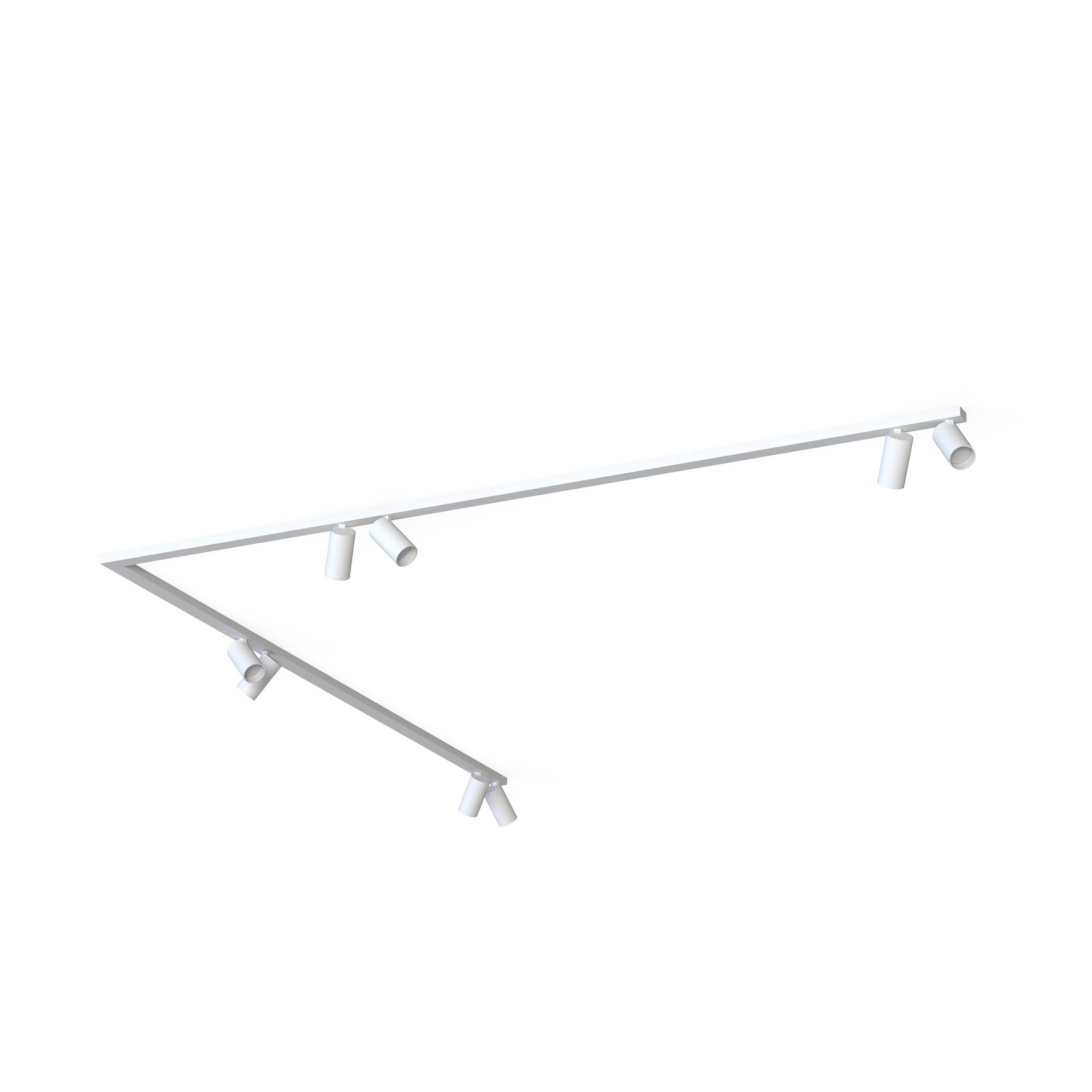 Nowodvorski Reflektorek / Spot MONO CORNER 2x200 10W only LED 50/60Hz - Stal lakierowana - Biały