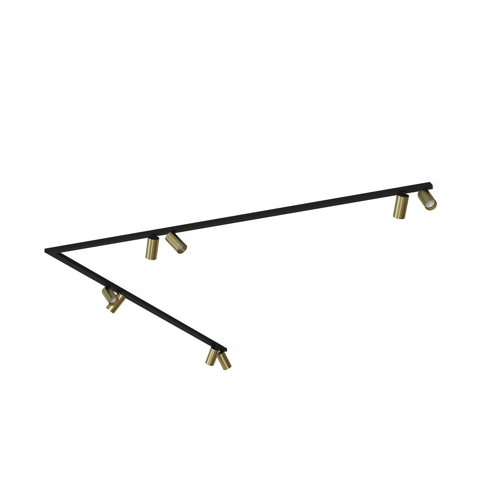 Nowodvorski Reflektorek / Spot MONO CORNER 2x200 10W only LED 50/60Hz - Lity mosiądz - Miedziany