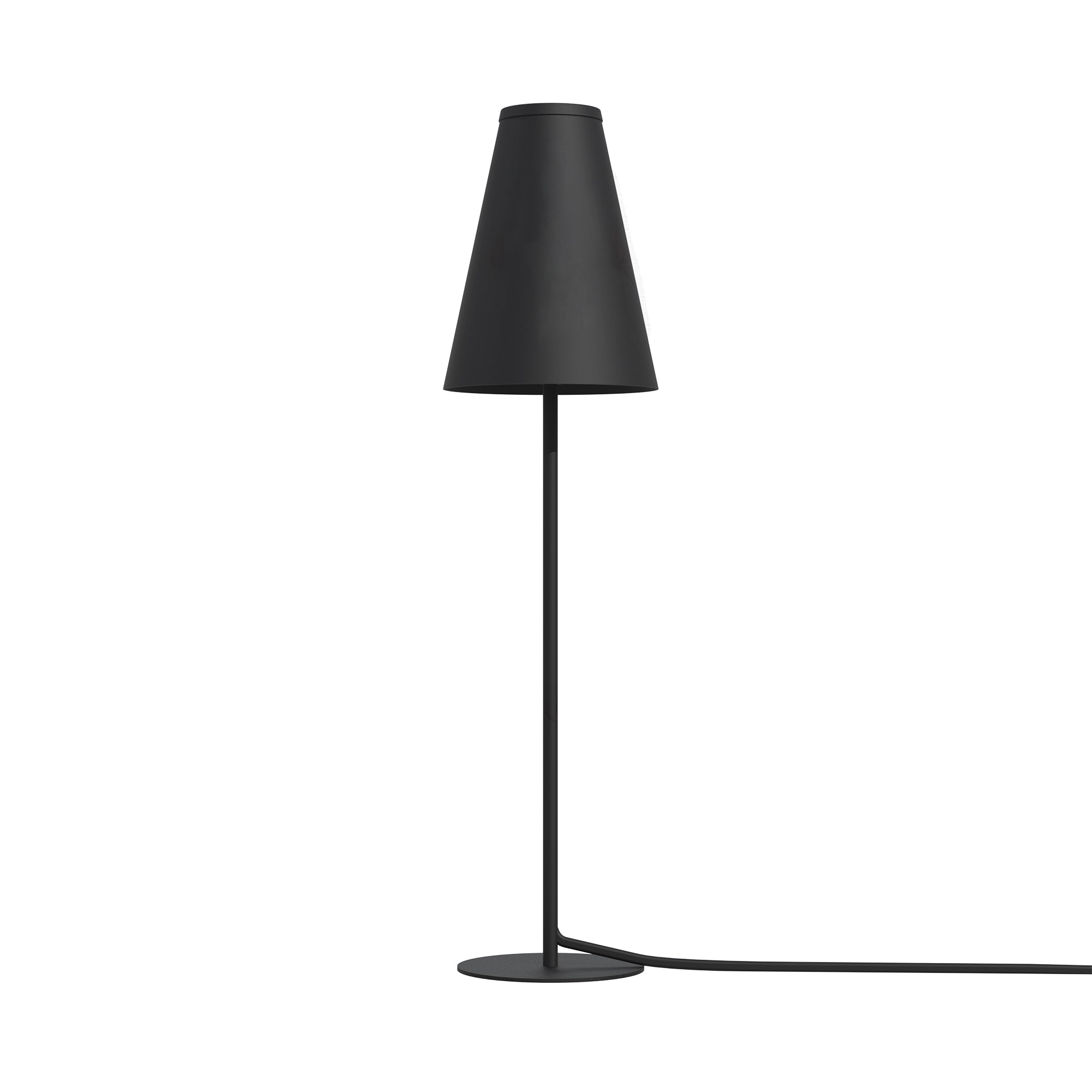 Nowodvorski Lampa stołowa TRIFLE 10W only LED 50/60Hz - Tkanina - Czarny