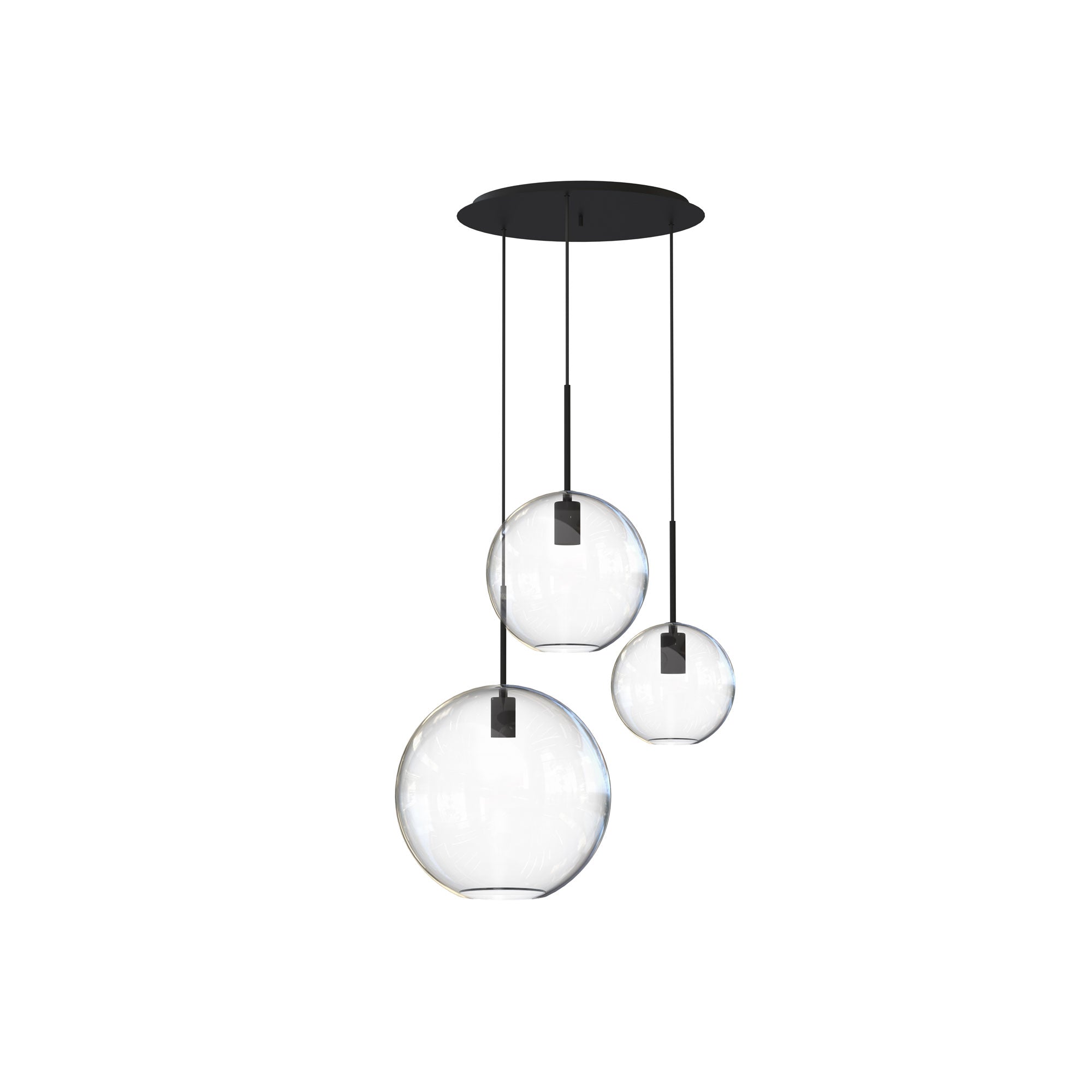 Nowodvorski Lampa wisząca SPHERE 25W only LED 50/60Hz - Szkło - Transparentny