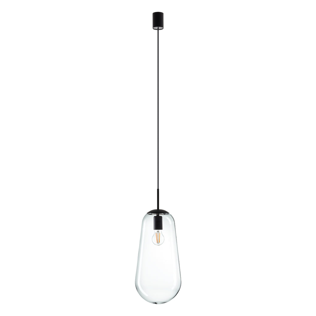 Nowodvorski Lampa wisząca PEAR L 25W only LED 50/60Hz - Szkło - Transparentny