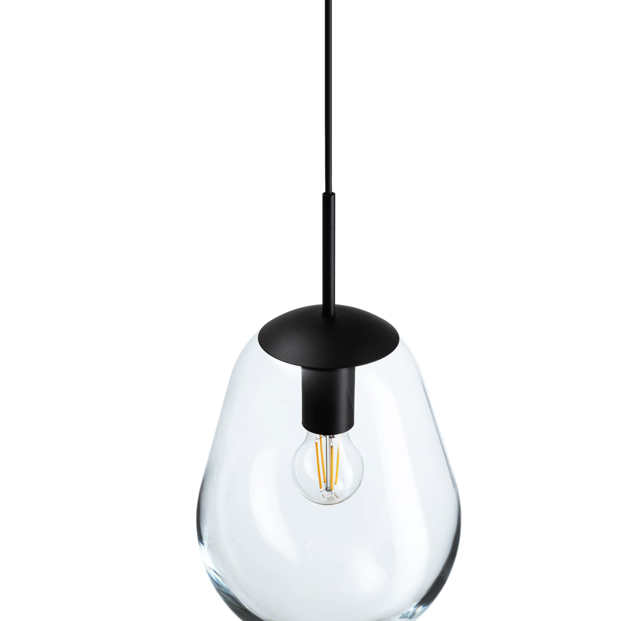 Nowodvorski Lampa wisząca PEAR S 25W only LED 50/60Hz - Szkło - Transparentny I