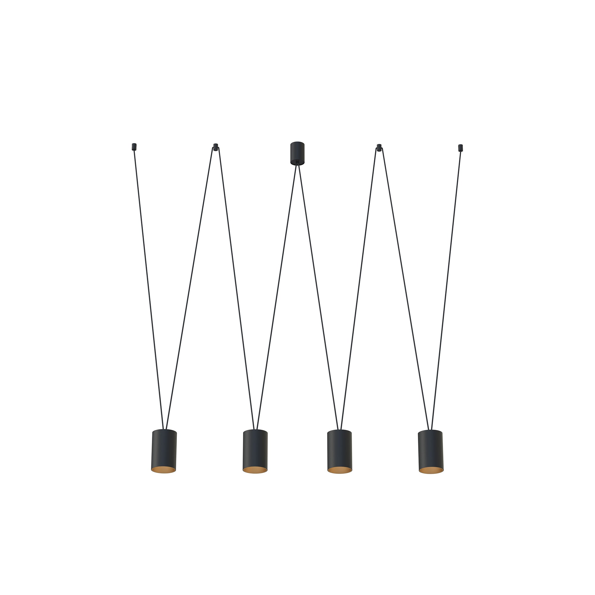 Nowodvorski Lampa wisząca MORE TONE 10W only LED 50/60Hz - Stal lakierowana - Czarny