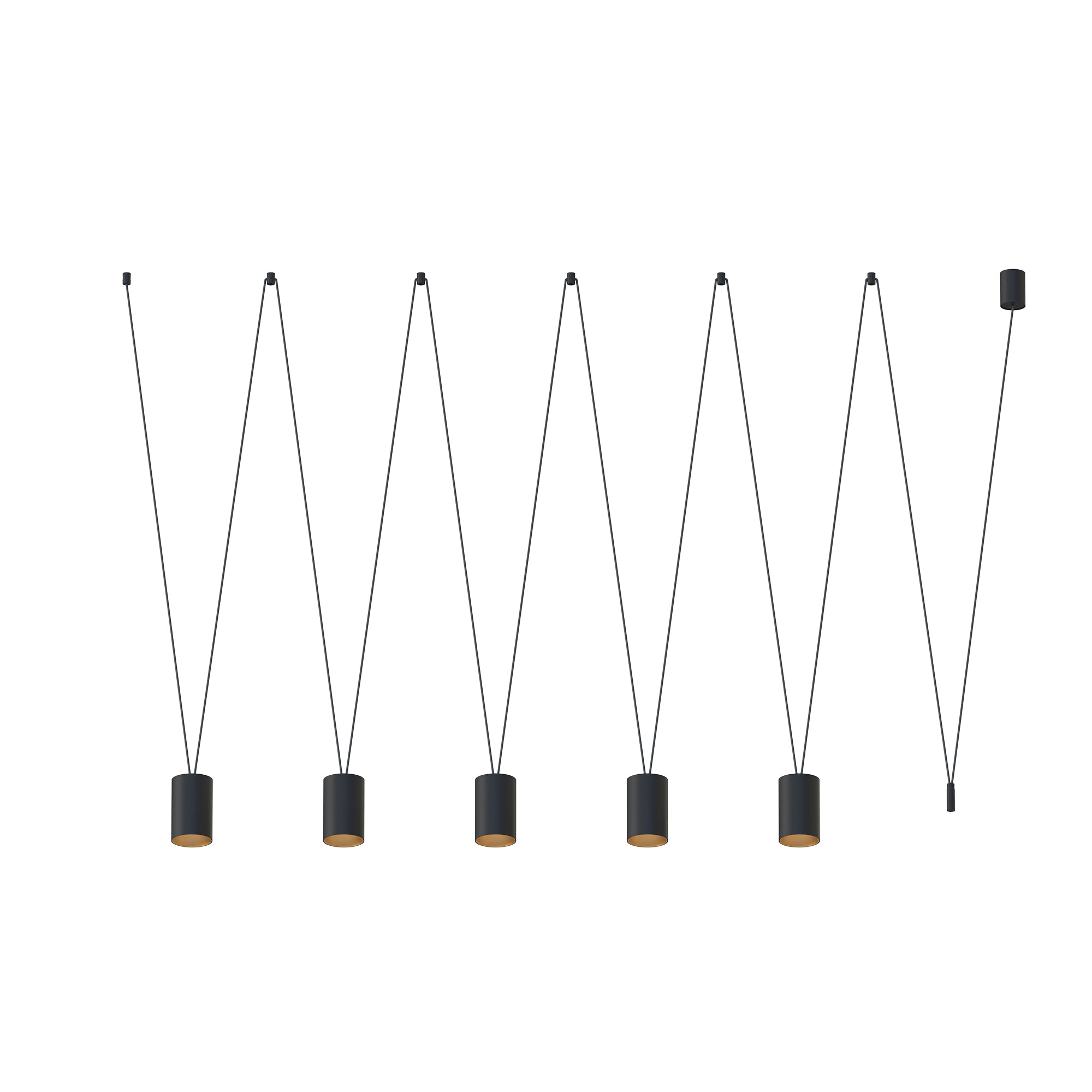 Nowodvorski Lampa wisząca MORE TONE 10W only LED 50/60Hz - Stal lakierowana - Czarny