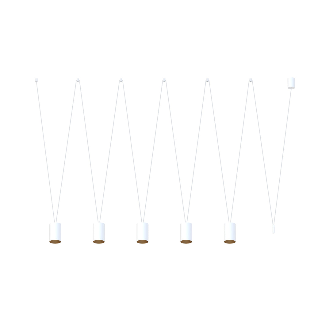 Nowodvorski Lampa wisząca MORE TONE 10W only LED 50/60Hz - Stal lakierowana - Biały