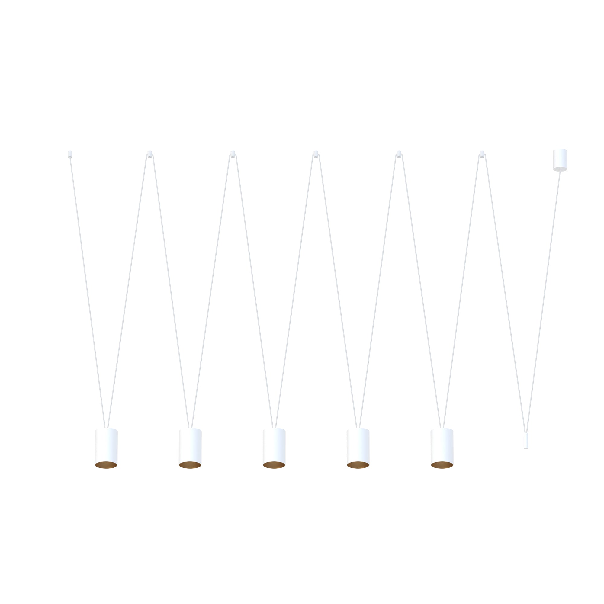 Nowodvorski Lampa wisząca MORE TONE 10W only LED 50/60Hz - Stal lakierowana - Biały