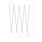 Nowodvorski Lampa wisząca MORE EYE 10W only LED 50/60Hz - Stal lakierowana - Biały I