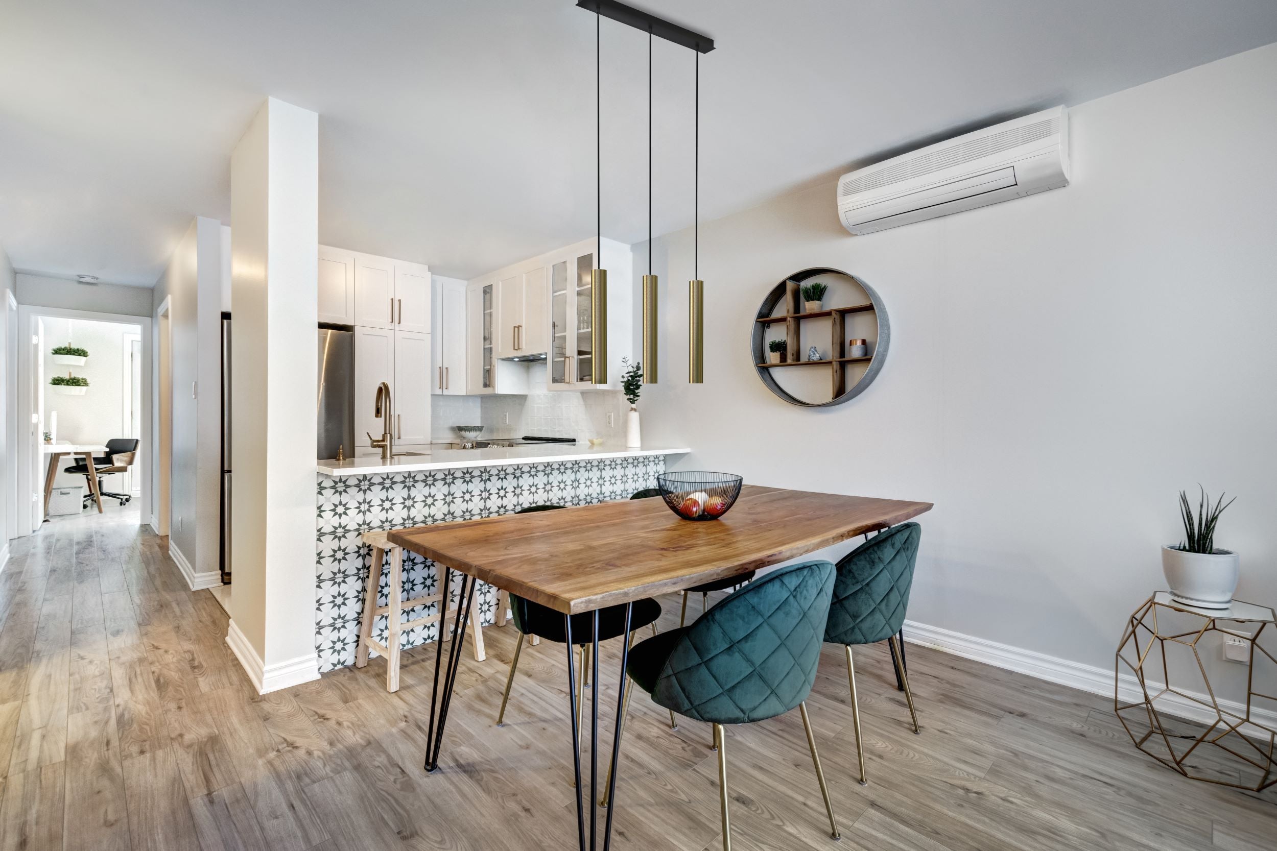 Nowodvorski Lampa wisząca EYE 3x10W only LED 50/60Hz - Lity mosiądz - Miedziany