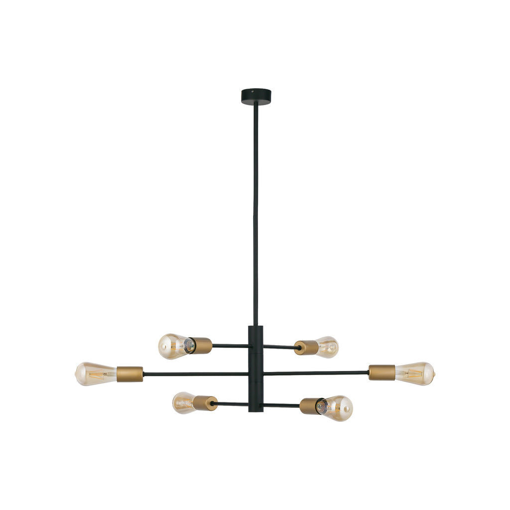 Nowodvorski Lampa wisząca ROTOR 25W only LED 50/60Hz - Stal lakierowana - Czarny