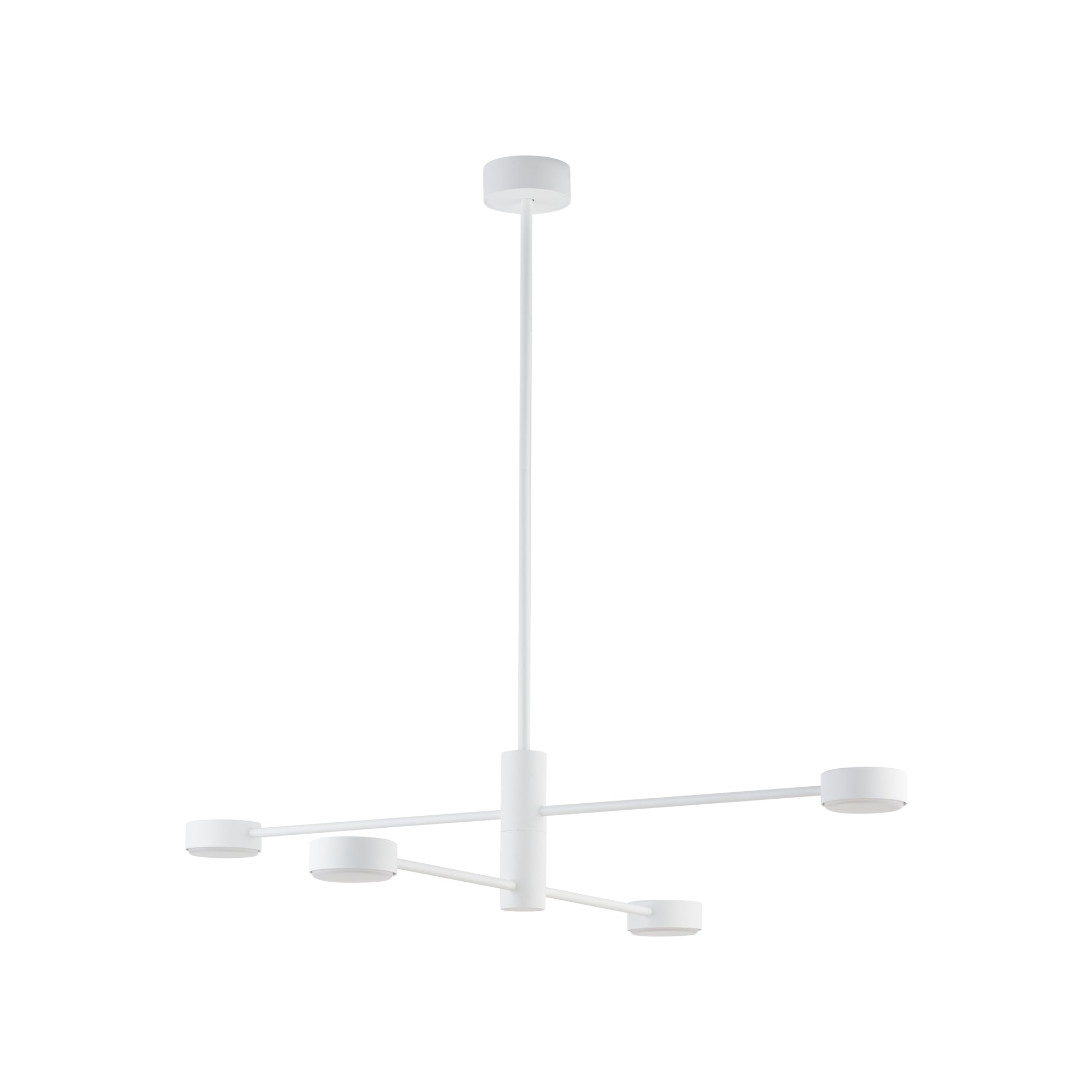 Nowodvorski Lampa wisząca ORBIT 12W only LED 50/60Hz - Stal lakierowana - Biały